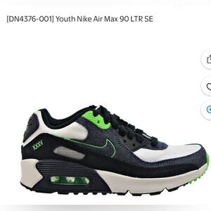 NIKE -  Youth Nike Air Max 90 LTR SE, Youth size 6.5